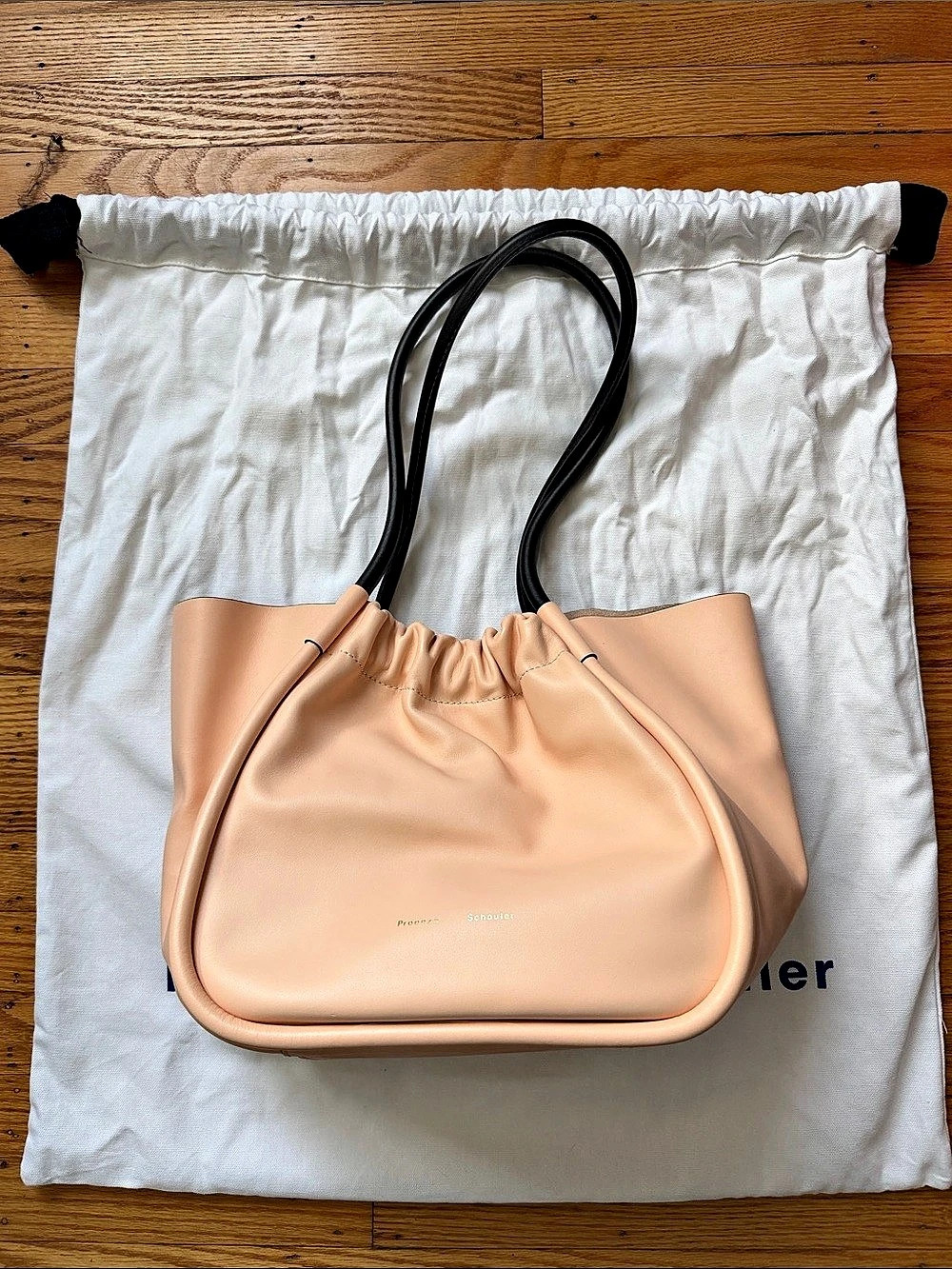 Proenza Schouler Ruched Leather Shoulder Bag Leather Shoulder Bag